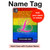 S2900 Arc en ciel LGBT Fierté lesbienne Drapeau Etui Coque Housse pour iPad Pro 11 (2024)