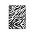 S3056 Zèbre Texture Imprimé graphique Peau Etui Coque Housse pour iPad Pro 11 (2024,2025)