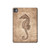 S3214 Hippocampe squelette Fossile Etui Coque Housse pour iPad Pro 11 (2024,2025)