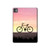 S3252 vélo Coucher de soleil Etui Coque Housse pour iPad Pro 11 (2024,2025)