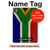 S3464 Afrique du Sud Drapeau Etui Coque Housse pour iPad Pro 11 (2024,2025)