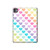 S3499 Motif coloré coeur Etui Coque Housse pour iPad Pro 11 (2024,2025)
