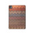 S3752 Motif de tissu en zigzag imprimé graphique Etui Coque Housse pour iPad Pro 11 (2024,2025)