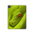 S0785 Serpent vert Etui Coque Housse pour iPad Pro 13 (2024,2025)