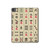 S0802 Mahjong Etui Coque Housse pour iPad Pro 13 (2024)