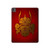 S0820 Casque Masque Samurai Etui Coque Housse pour iPad Pro 13 (2024,2025), Air 13 2026