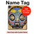 S0965 Masque africain Baluba Etui Coque Housse pour iPad Pro 13 (2024)