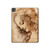 S1045 Leonardo da Vinci Femme Head Etui Coque Housse pour iPad Pro 13 (2024,2025)