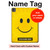 S1146 Sourire Soleil Jaune Etui Coque Housse pour iPad Pro 13 (2024)