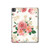 S1859 Motif Rose Etui Coque Housse pour iPad Pro 13 (2024,2025), Air 13 2026