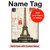 S2108 Tour Eiffel de Paris Carte postale Etui Coque Housse pour iPad Pro 13 (2024)