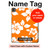 S2245 Hawai Hibiscus Motif orange Etui Coque Housse pour iPad Pro 13 (2024,2025)