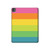 S2363 Arc en ciel Motif Etui Coque Housse pour iPad Pro 13 (2024,2025), Air 13 2026
