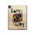 S2528 Poker King Carte Etui Coque Housse pour iPad Pro 13 (2024,2025)