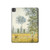 S2682 Claude Monet Champs Au printemps Etui Coque Housse pour iPad Pro 13 (2024,2025)