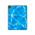 S2788 Bleu Piscine d'eau Etui Coque Housse pour iPad Pro 13 (2024,2025), Air 13 2026