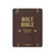 S2889 Holy Bible King James Version Couverture Etui Coque Housse pour iPad Pro 13 (2024,2025)
