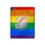 S2899 Arc en ciel LGBT Gay Pride Drapeau Etui Coque Housse pour iPad Pro 13 (2024)