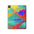 S2942 Peinture Coup de pinceau Etui Coque Housse pour iPad Pro 13 (2024,2025)