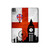 S2979 Angleterre Football Football Etui Coque Housse pour iPad Pro 13 (2024,2025)