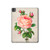 S3079 Rose Rose millésimé Etui Coque Housse pour iPad Pro 13 (2024,2025), Air 13 2026