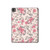S3095 Motif Rose millésimé Etui Coque Housse pour iPad Pro 13 (2024)