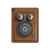 S3146 Mur Antique Retro Ligne téléphonique Etui Coque Housse pour iPad Pro 13 (2024,2025), Air 13 2026