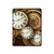 S3172 Horloge or Etui Coque Housse pour iPad Pro 13 (2024)