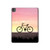 S3252 vélo Coucher de soleil Etui Coque Housse pour iPad Pro 13 (2024,2025), Air 13 2026