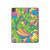 S3273 Fleur Ligne Motif Art Etui Coque Housse pour iPad Pro 13 (2024,2025), Air 13 2026