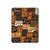 S3460 Motif Art Mali Etui Coque Housse pour iPad Pro 13 (2024,2025)