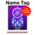 S3484 Dream Catcher mignon Galaxie Etui Coque Housse pour iPad Pro 13 (2024)