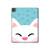 S3542 Chat mignon Dessin animé Etui Coque Housse pour iPad Pro 13 (2024)
