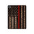 S3804 Graphique de drapeau de ligne rouge en métal de pompier Etui Coque Housse pour iPad Pro 13 (2024,2025), Air 13 2026