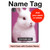 S3870 Mignon bébé lapin Etui Coque Housse pour iPad Pro 13 (2024,2025), Air 13 2026