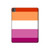 S3887 Drapeau de la fierté lesbienne Etui Coque Housse pour iPad Pro 13 (2024)
