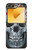 S0223 crâne Tatouage Etui Coque Housse pour Samsung Galaxy Z Flip 6, Flip 7 FE