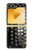 S0620 Machine à écrire Etui Coque Housse pour Samsung Galaxy Z Flip 6, Flip 7 FE