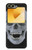 S1286 Crâne de diamant Etui Coque Housse pour Samsung Galaxy Z Flip 6, Flip 7 FE