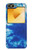 S1869 Tie Dye Bleu Etui Coque Housse pour Samsung Galaxy Z Flip 6, Flip 7 FE