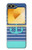 S2081 Ancre nautique Etui Coque Housse pour Samsung Galaxy Z Flip 6, Flip 7 FE