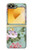 S2178 Peinture Fleur Art Floral Etui Coque Housse pour Samsung Galaxy Z Flip 6, Flip 7 FE