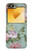 S2178 Peinture Fleur Art Floral Etui Coque Housse pour Samsung Galaxy Z Flip 6, Flip 7 FE