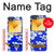 S2244 Motif Hawai Hibiscus Bleu Etui Coque Housse pour Samsung Galaxy Z Flip 6, Flip 7 FE