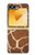 S2326 girafe Peau Etui Coque Housse pour Samsung Galaxy Z Flip 6, Flip 7 FE