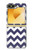 S2345 Marine Bleu Shavron Zig zag Etui Coque Housse pour Samsung Galaxy Z Flip 6