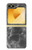 S2526 Noir Marbre imprimé graphique Etui Coque Housse pour Samsung Galaxy Z Flip 6, Flip 7 FE