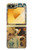 S2740 Alphonse Mucha De La Muse Bieres Etui Coque Housse pour Samsung Galaxy Z Flip 6, Flip 7 FE
