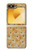 S2987 Crème Biscuits Cracker Etui Coque Housse pour Samsung Galaxy Z Flip 6, Flip 7 FE