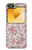 S3095 Motif Rose millésimé Etui Coque Housse pour Samsung Galaxy Z Flip 6, Flip 7 FE